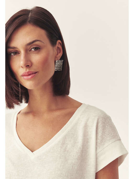 TATUUM TATUUM Blúzka DALIS Biela Loose Fit