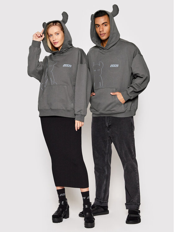 2005 2005 Μπλούζα Unisex Horned Γκρι Regular Fit