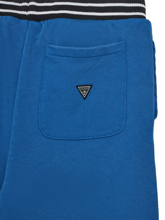 Guess Guess Športové kraťasy L5GD12 KA6R4 Modrá Oversize
