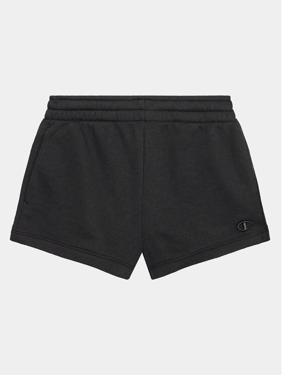 Champion Pantaloni scurți sport 404631 Negru Regular Fit
