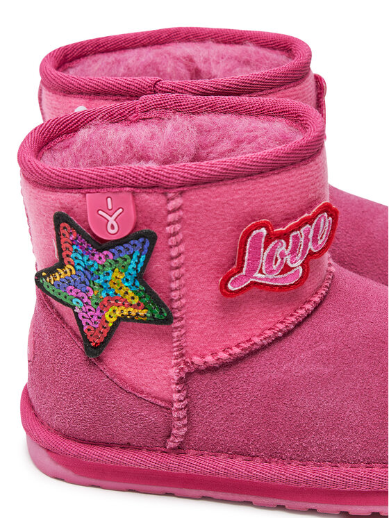 EMU Australia EMU Australia Śniegowce Wallaby Mini Play K12748 Różowy