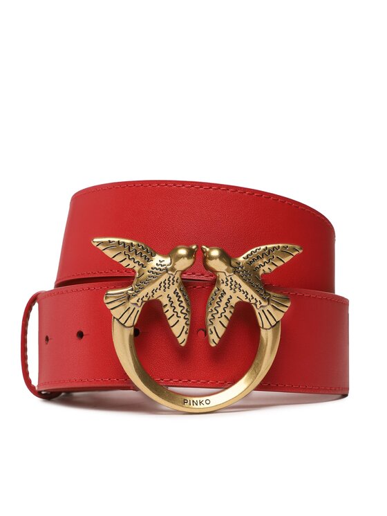 Pinko Дамски колан Love Berry H4 Belt PE 23 PLT01 100120 A0F1 Червен