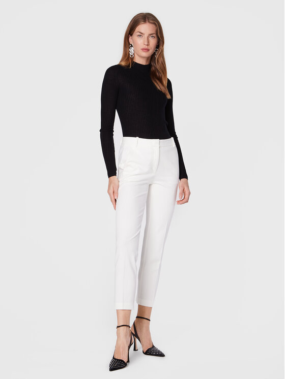PINKO Pinko Hlače Bello 1G17VM 1739 Bež Regular Fit