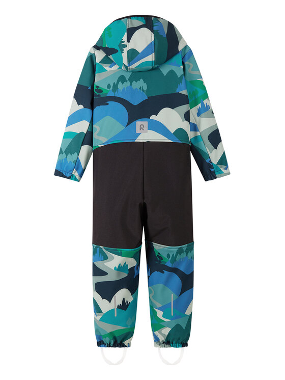 Reima Reima Kombinezon softshell Nurmes 5100007C Niebieski Regular Fit
