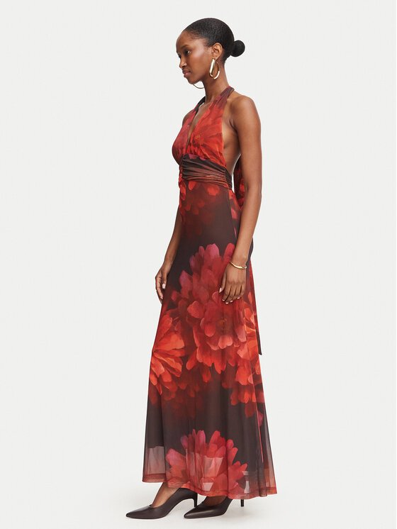 Bardot Bardot Vestito estivo Elera 60489DB1 Rosso Regular Fit