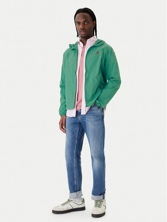 Tommy Jeans Tommy Jeans Geacă DM0DM23112 Verde Regular Fit