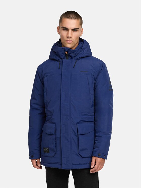 Stone Harbour Stone Harbour Kurtka zimowa Wadiim Niebieski Regular Fit