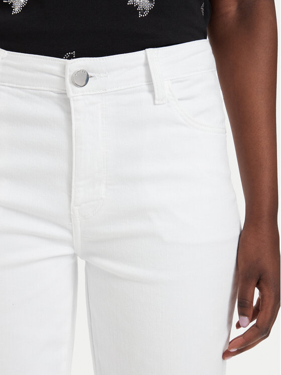 Guess Guess Jeans W6GA15 D0705 Weiß Straight Fit