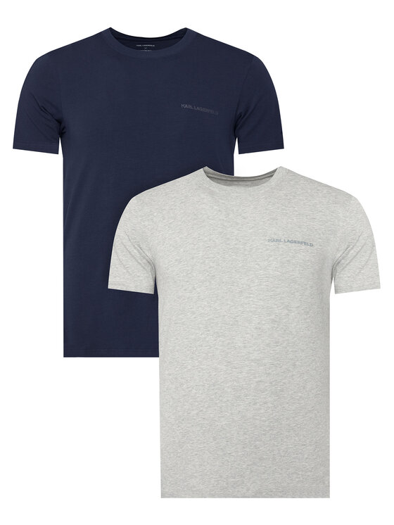 KARL LAGERFELD KARL LAGERFELD Komplet t-shirtów A1M47097 Kolorowy Regular Fit