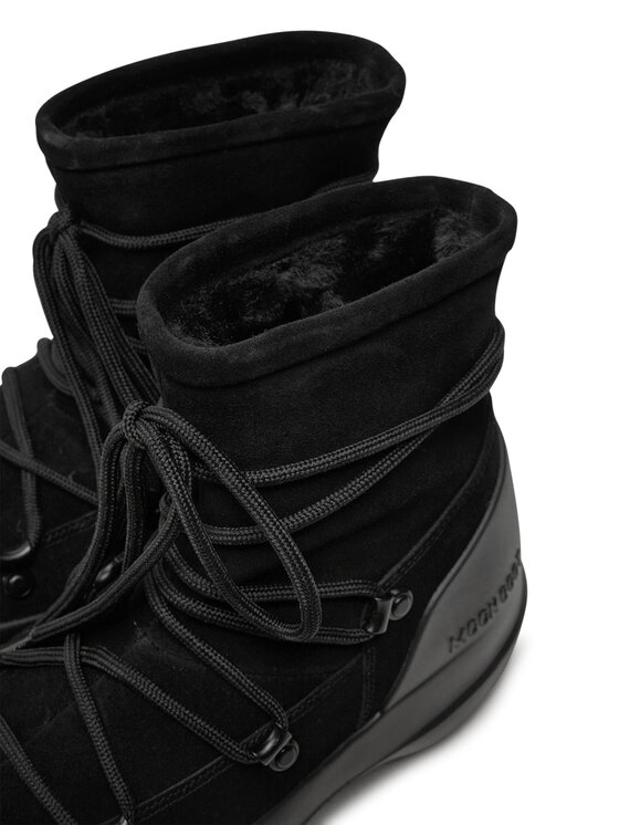 Moon Boot Moon Boot Μπότες Χιονιού Luna Boot Suede 80D2480030 Μαύρο