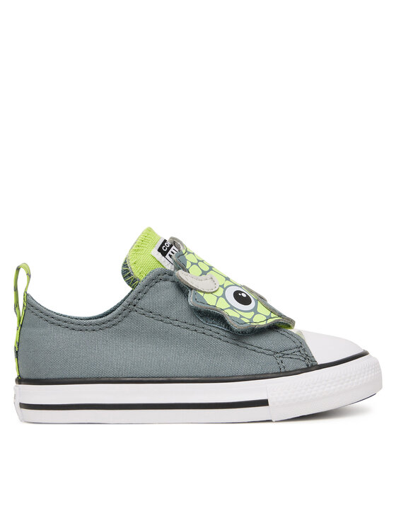 Converse Converse Scarpe da ginnastica Chuck Taylor All Star One Strap Dinos Easy-On A15901C Grigio