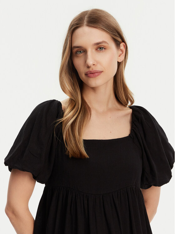 Noisy May Noisy May Sommerkleid Leilani 27033018 Schwarz Regular Fit