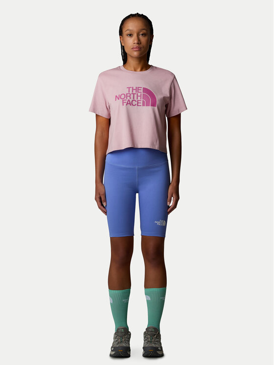 The North Face The North Face T-shirt Easy NF0A8A6H Ružičasta Loose Fit
