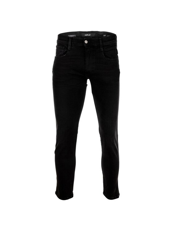 REPLAY REPLAY Jeansy 26568 Czarny Slim Fit