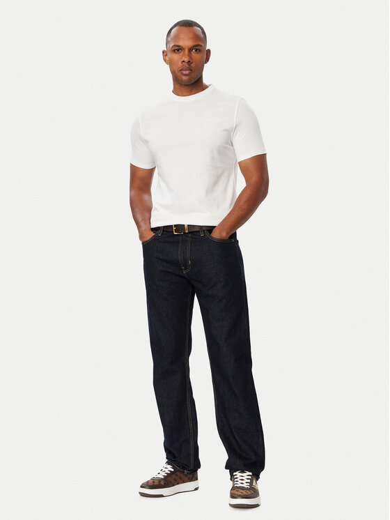 Guess Guess T-särk M6BI49 K6186 Valge Slim Fit