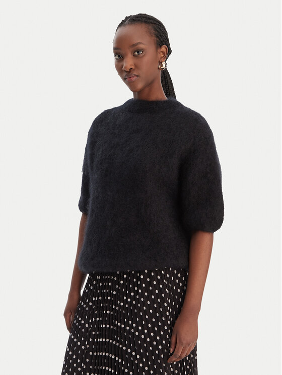 Dixie Dixie Džemper M277Y101A Crna Relaxed Fit