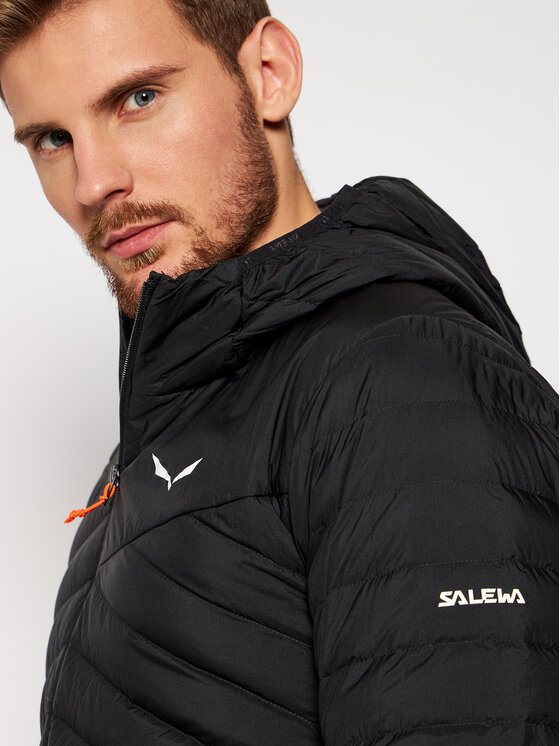 Salewa Salewa Μπουφάν πουπουλένιο Brenta 27883 Μαύρο Athletic Fit