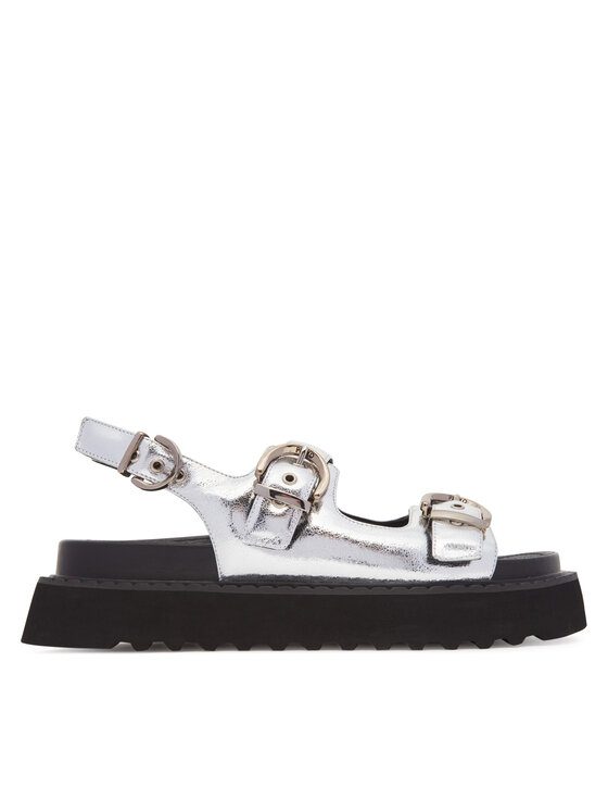 PINKO Sandále Kate 03 SD0293 P049 Strieborná