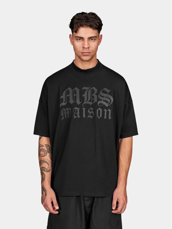 MADE BY SOCIETY MADE BY SOCIETY T-Shirt Noctis - T17763 Czarny Basic Fit