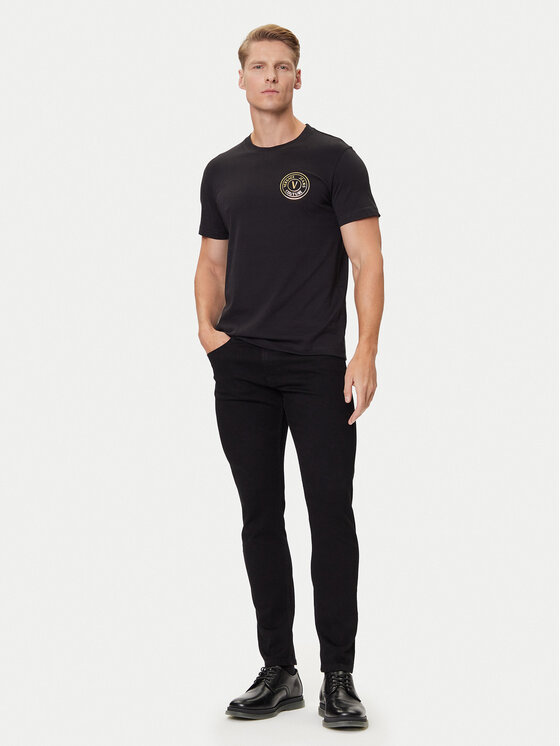 Versace Jeans Couture Versace Jeans Couture Jeansy 79GAB5D0 CDW00 Czarny Straight Fit