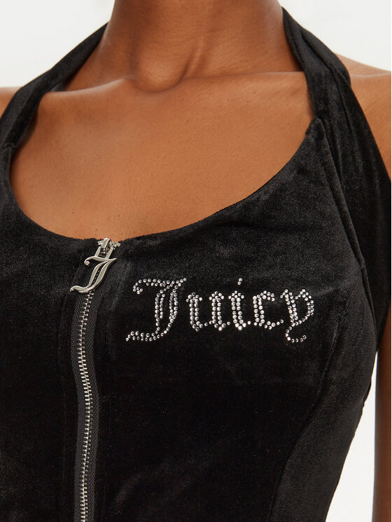 Juicy Couture Juicy Couture Top Diane JCBCT224834 Črna Slim Fit