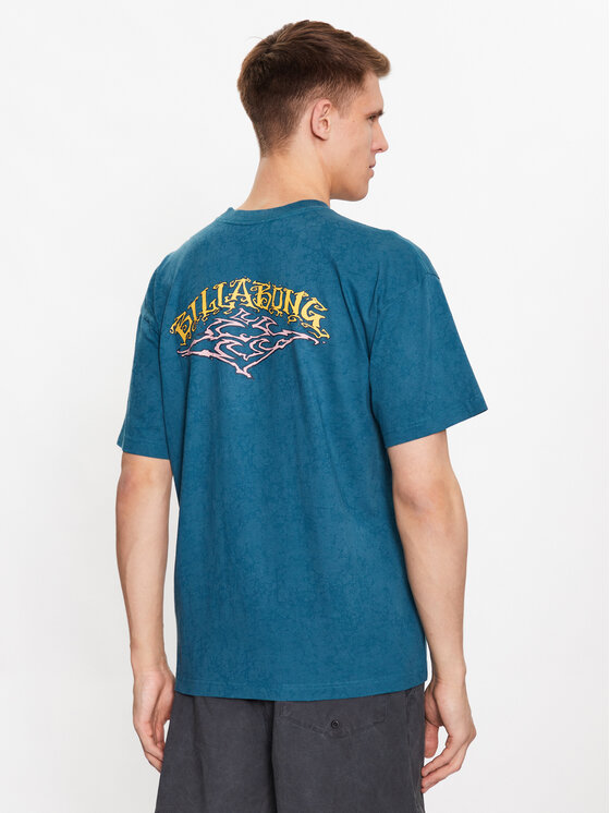 Billabong Billabong T-Shirt Arch ABYZT01736 Niebieski Regular Fit