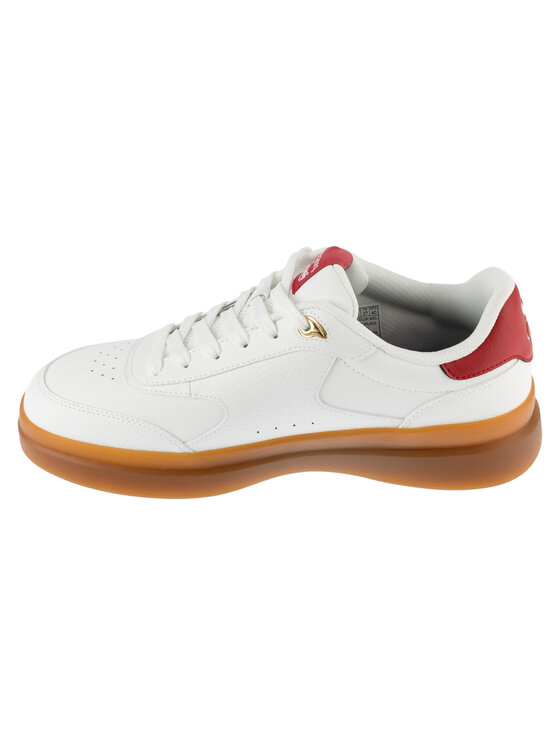 Skechers Skechers Sneakers Duraleather Lace Up Snoop Cupsole Sneaker Bianco