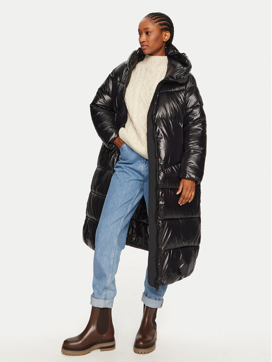 Save The Duck Save The Duck Ziemas jaka D41864W LUCK19 Melns Loose Fit
