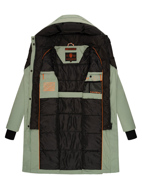 Navahoo Navahoo Kurtka zimowa Snowelf Zielony Regular Fit