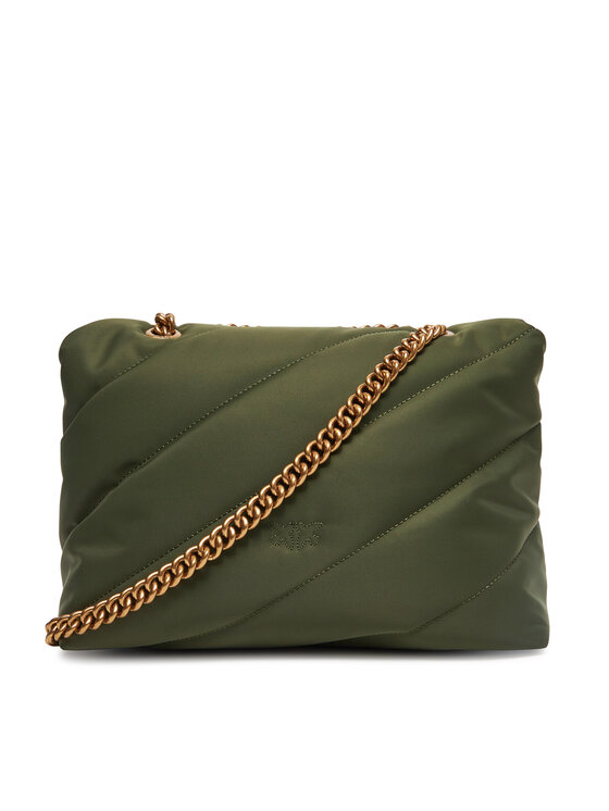 PINKO PINKO Kabelka Love Puff Classic Cl PE 25 PLTT 100038 A05F Zelená