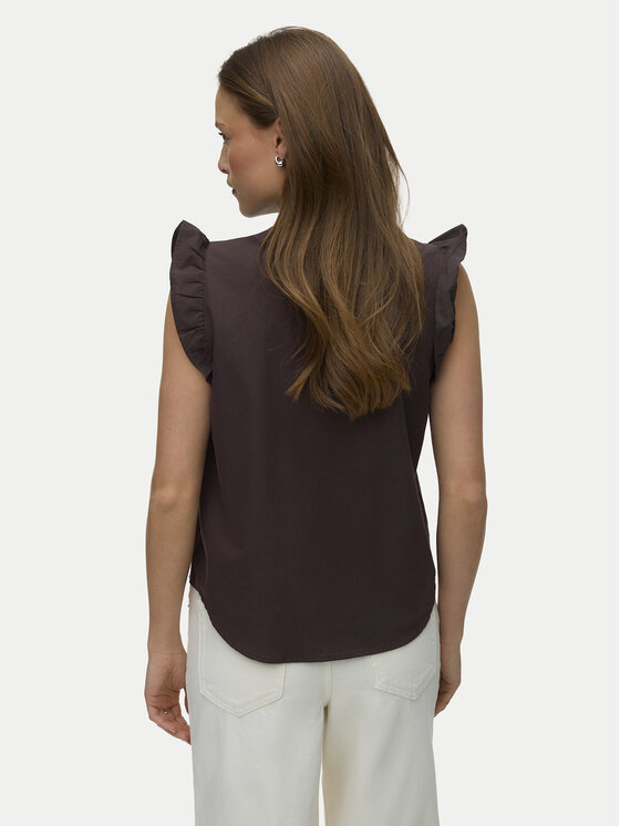 Vero Moda Vero Moda Särkpluus Selma 10345667 Pruun Regular Fit