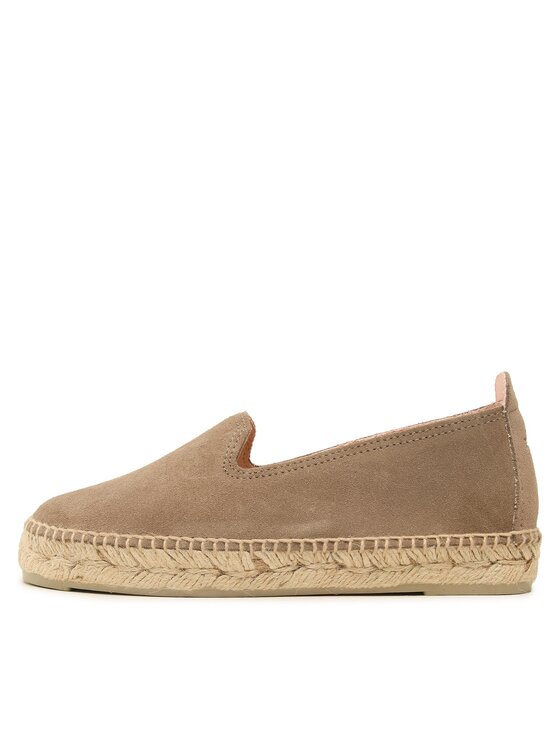 Manebi Manebi Espadrilės Suede Flat Espadrilles K 1.9 N0 Ruda
