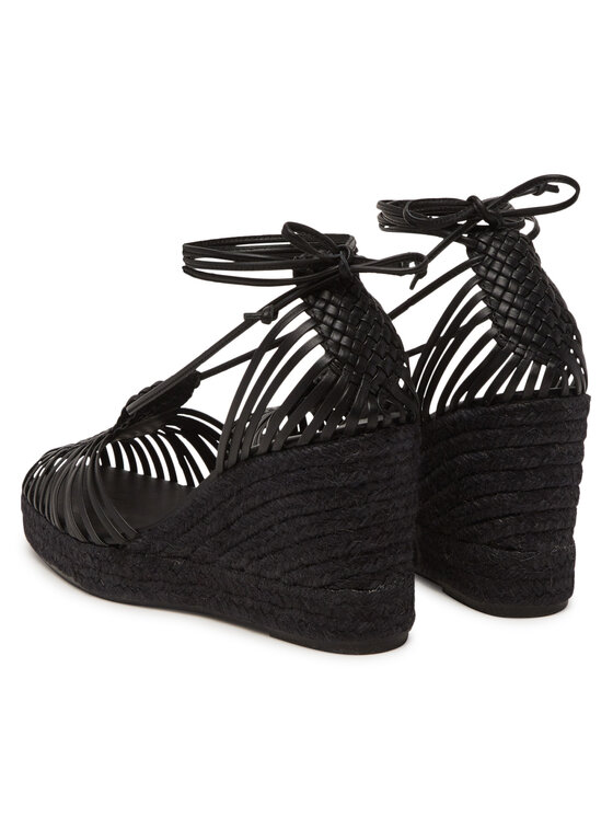 Weekend Max Mara Weekend Max Mara Espadrilky Quirino 2515521115670 Černá