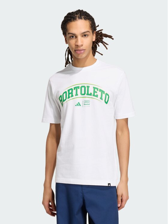 adidas adidas T-Shirt 165226 Biały Regular Fit