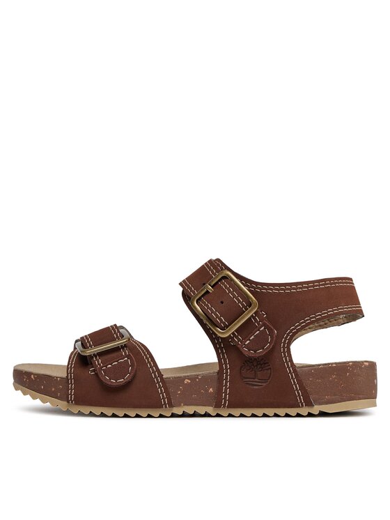 Timberland Timberland Sandały Castle Island 2 Strap TB0A5SZT9311 Brązowy