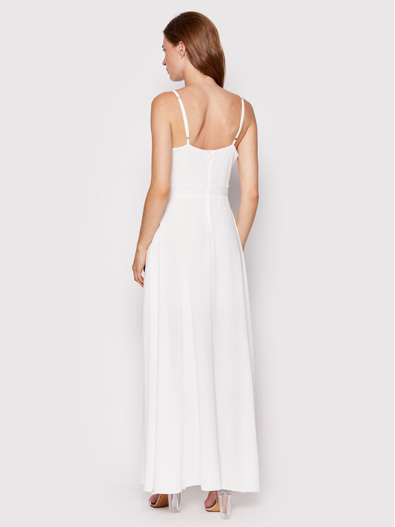 Rinascimento Rinascimento Rochie de seară CFC0109443003 Alb Regular Fit