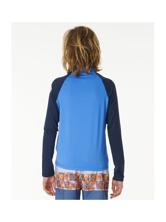 Rip Curl Rip Curl Koszulka do pływania Shock Upf L/S-Boy Niebieski