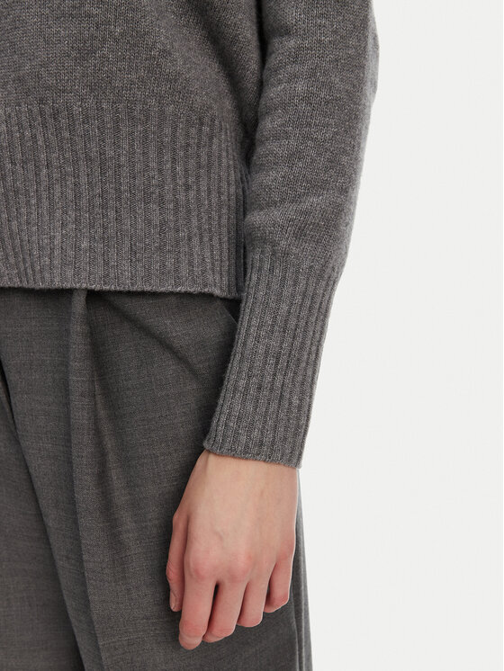 Marella Marella Пуловер Spider 2523366354 Сив Oversize