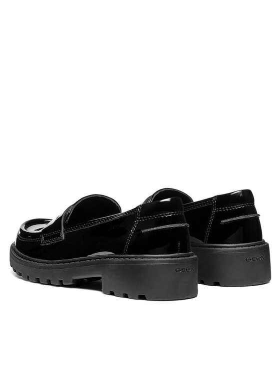 Geox Geox Loaferice Jr Casey J3620C 000HH C9999 S Crna