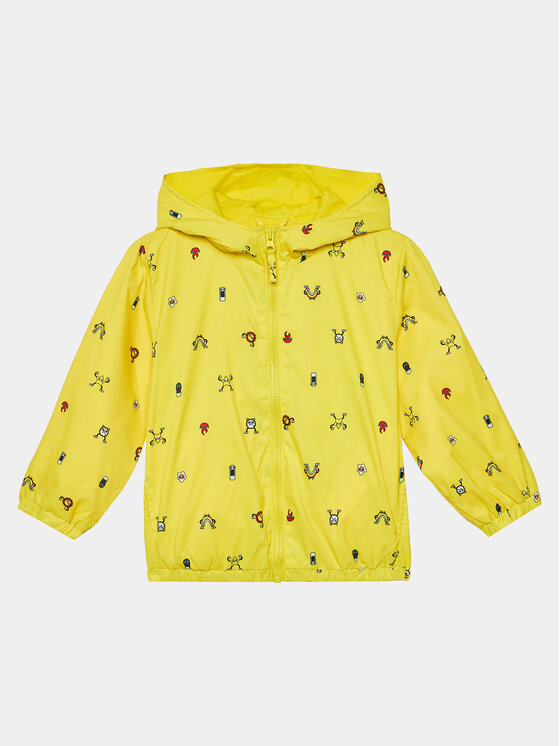 United Colors Of Benetton United Colors Of Benetton Prehodna jakna 2OKCGN02R Rumena Regular Fit
