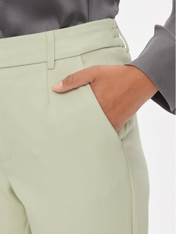 Vila Vila Chino Varone 14087406 Zelena Slim Fit