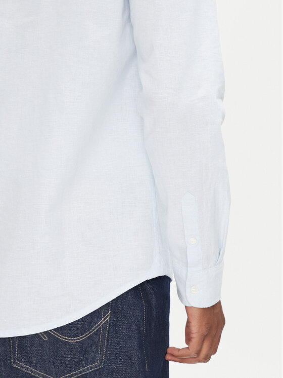 Tommy Jeans Tommy Jeans Cămașă DM0DM20875 Albastru celest Regular Fit