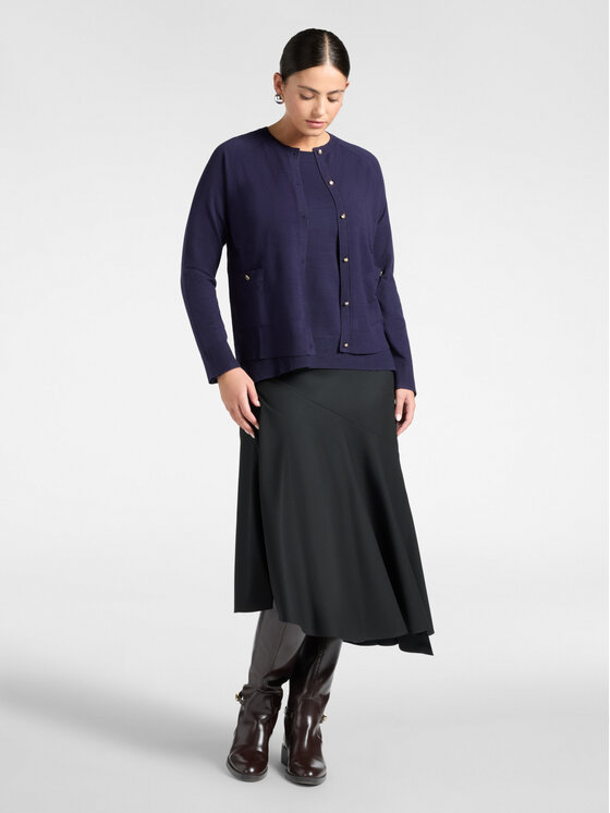 Elena Mirò Elena Mirò Kardigan M034Z000795N0H4 Niebieski Regular Fit