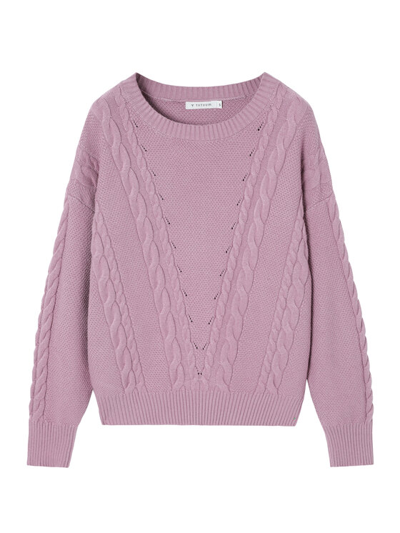 TATUUM TATUUM Sweter EVERELY Fioletowy