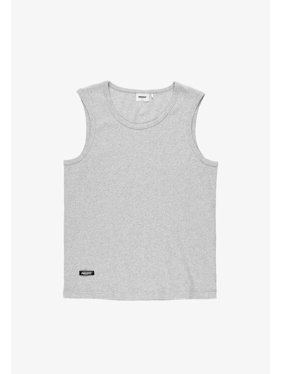PROSTO. PROSTO. Tank top Brooklyn Szary Regular Fit
