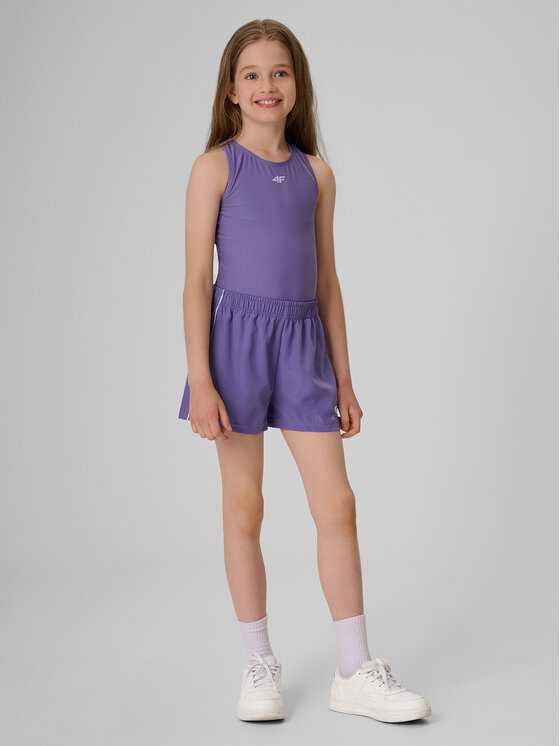 4F 4F Szorty sportowe AQUA FORCE Fioletowy Regular Fit