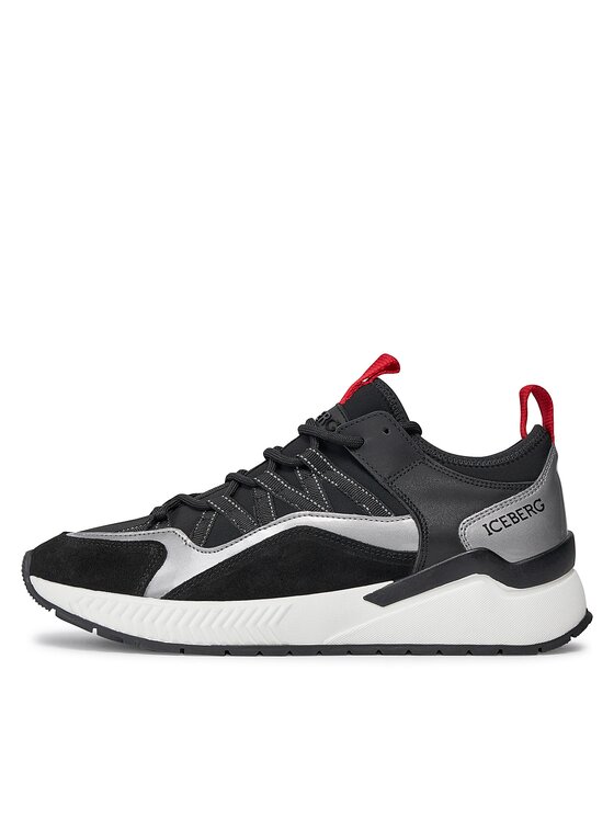 Iceberg Iceberg Sneakersy Gomera IU1638 Czarny