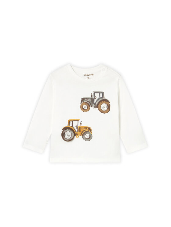 Mayoral Mayoral Блузка 2069 Білий Regular Fit