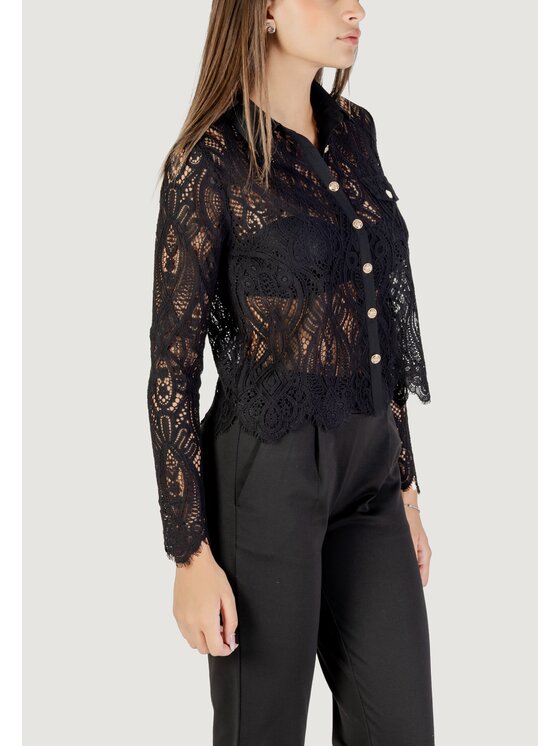 Morgan De Toi Morgan De Toi Camicia 252-TLILA Nero Casual Fit