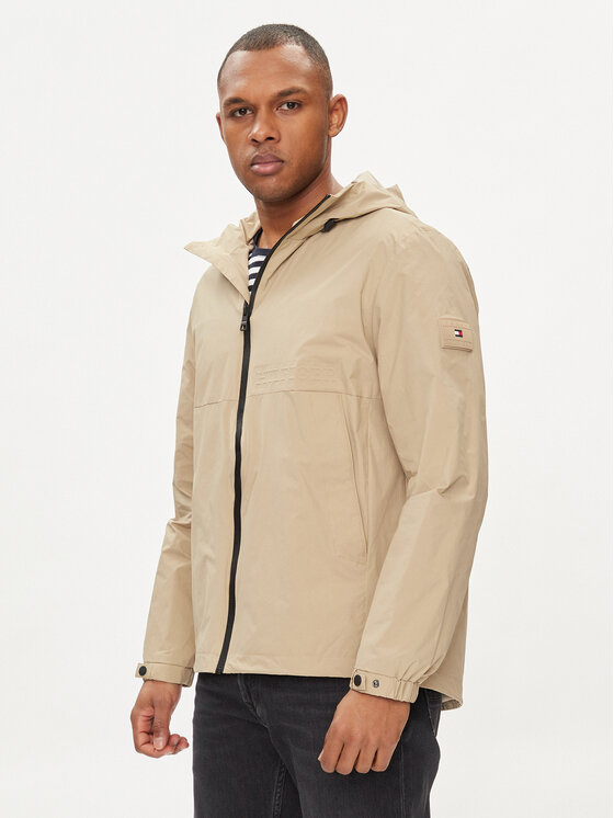Tommy Hilfiger Prechodná bunda Portland MW0MW34456 Béžová Regular Fit